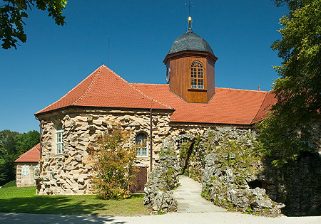 Bild: Altes Schloss Eremitage, Grottenfassade