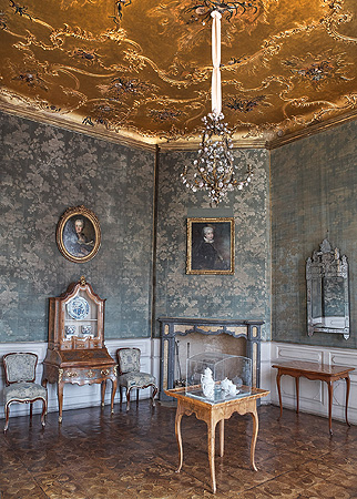 Picture: Drawing Room with a Gold Ceiling