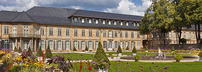 Bild: Neues Schloss und Hofgarten Bayreuth