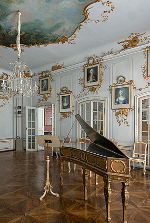 Bild: Altes Musikzimmer im Neuen Schloss