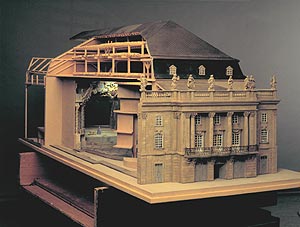 Bild: Modell des Opernhauses