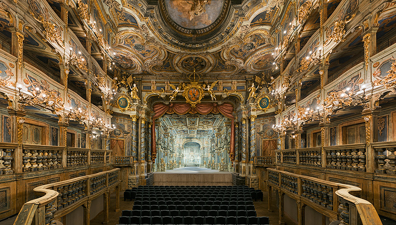 Picture: Margravial Opera House, view towards the stage