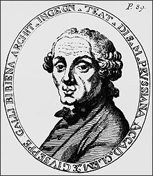 Bild: Giuseppe Galli Bibiena, radiertes Bildnis