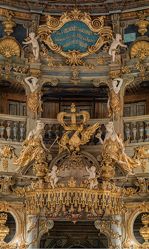 Picture: Margravial Opera House after the restoration, detail
