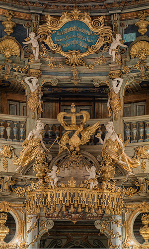 Picture: Margravial Opera House after the restoration, detail