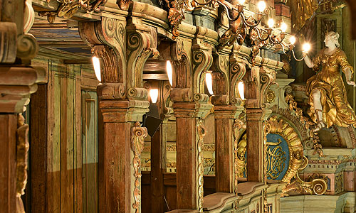 Picture: Margravial Opera House, detail