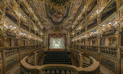 Picture: Margravial Opera House, view of the stage