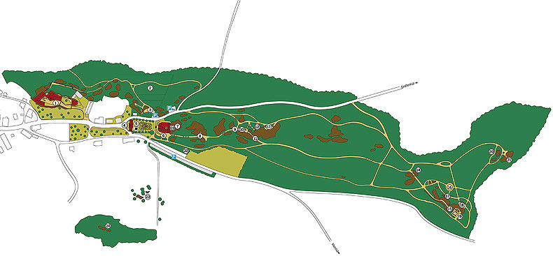 External link to the plan of the Sanspareil Rock Garden (PDF)