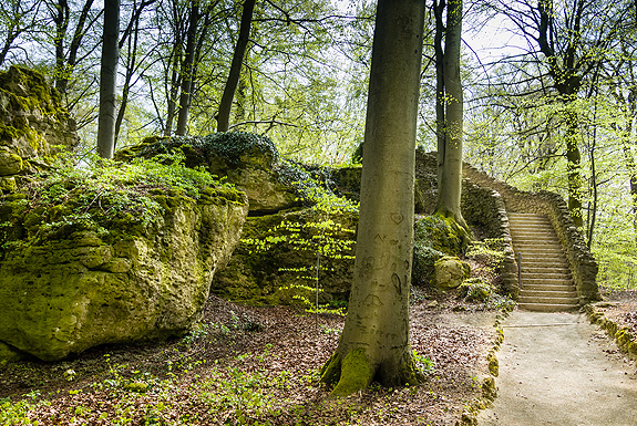 Picture: Rock Garden, stairs to the Belvedere